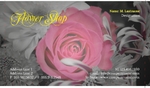 blooming-pink 4/0 - Print 1 side
