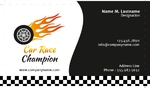 car-race-champion-card 4/0 - Print 1 side