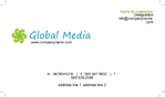 global-media 4/0 - Print 1 side