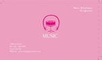 music-company-businesscard-20 4/0 - Print 1 side