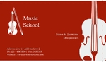 music-company-businesscard-29  4/0 - Print 1 side