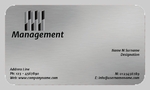 Metalic-card-8 4/0 - Print 1 side