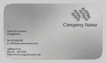 Metalic-card-9 4/0 - Print 1 side
