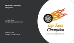 car-race-champion-card-245 4/0 - Print 1 side