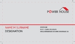 Power House 4/0 - Print 1 side