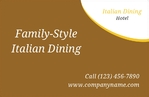 Italian Dining