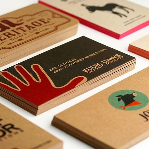 Brown Kraft Business Cards