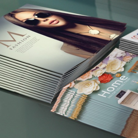 Saddle-Stitched Catalogs & Booklets