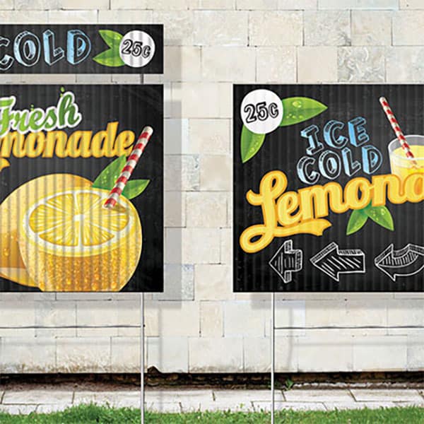Yard Signs - Low Cost