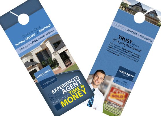 Custom Real Estate Door Hangers