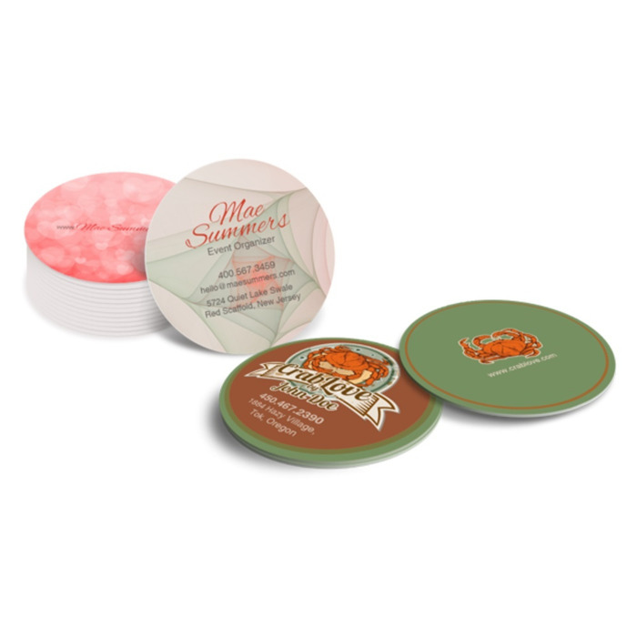 Round Business Cards