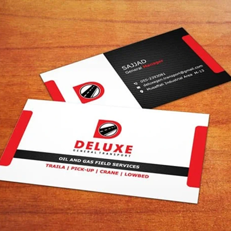 Business Cards - Deluxe Category