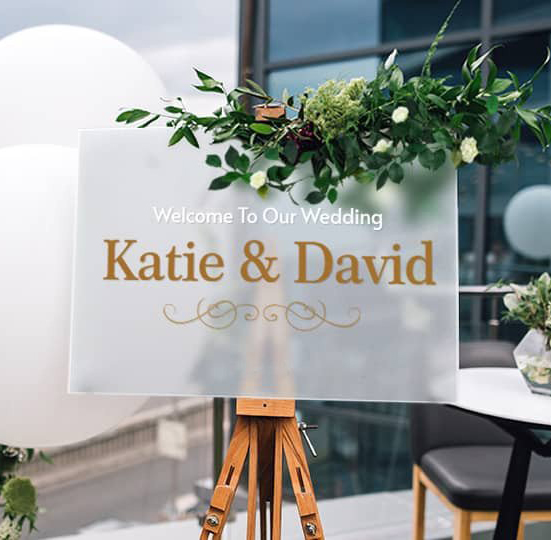 Frosted Acrylic Signs