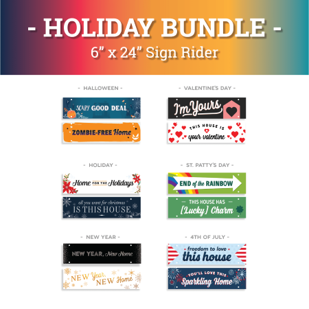 Holiday Sign Rider Bundle