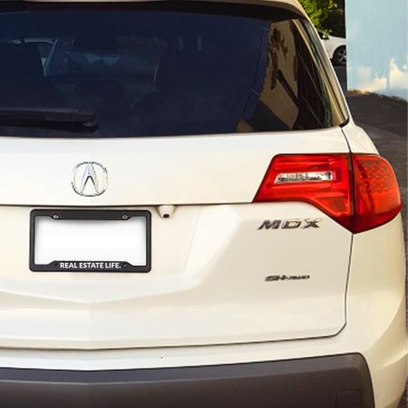 License Plate Frame - Real Estate Life.™