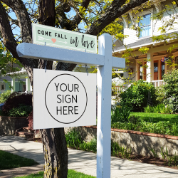 Come Fall in Love - Seasonal Sign Rider