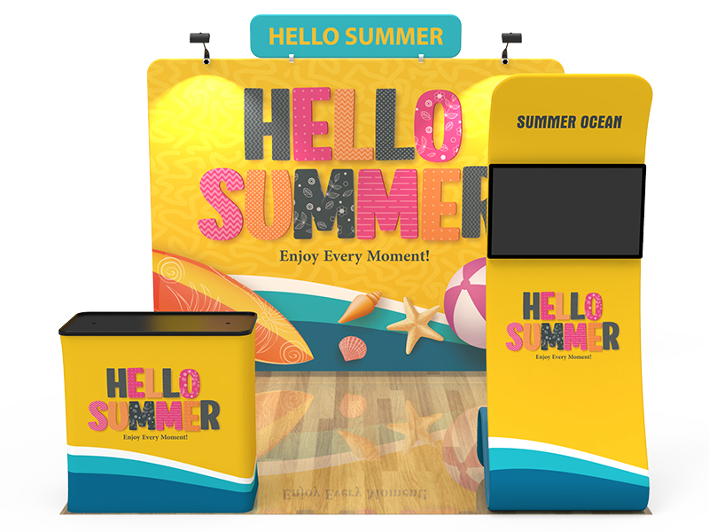 10x10ft Custom Booth  - # 25 1