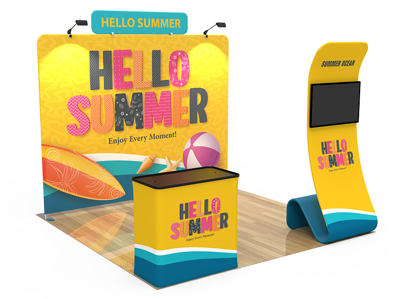 10x10ft Custom Booth  - # 25 2