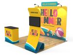10x10ft Custom Booth  - # 25 3