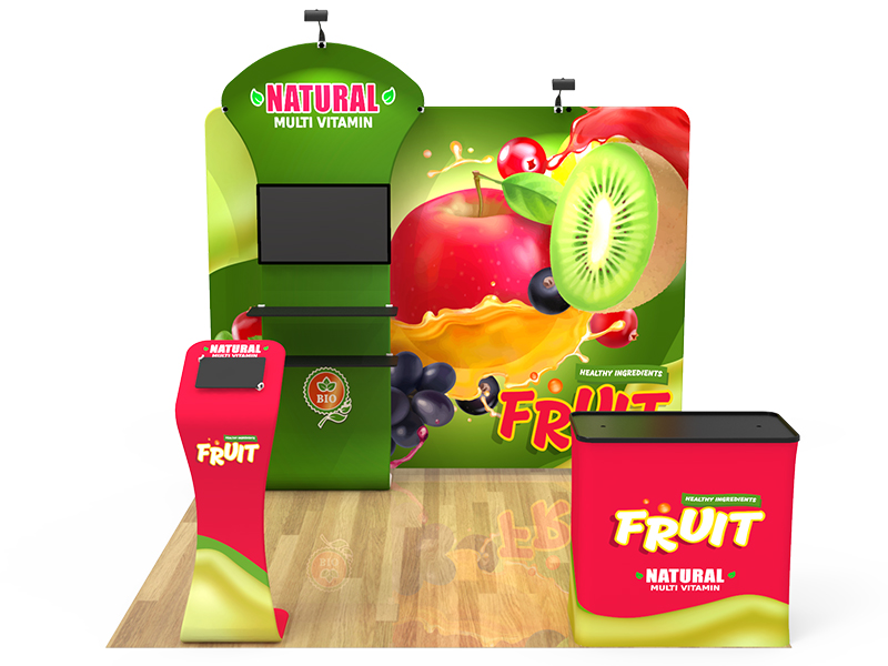 10x10ft Custom Booth - # I 1