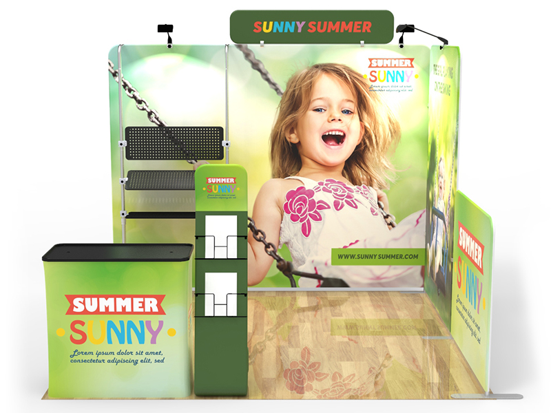 10x10ft Custom Booth - # O 1