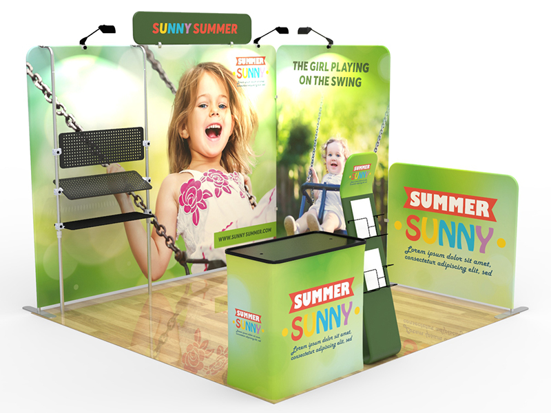10x10ft Custom Booth - # O 2