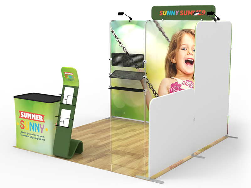 10x10ft Custom Booth - # O 3