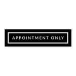 Appointment Only - Minimal - Sign Rider 1