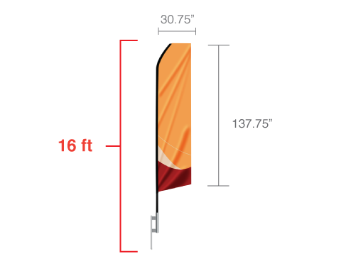 Econo Feather Flag 1