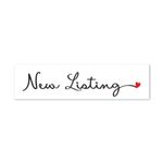 New Listing - Cursive with Heart - Sign Rider 1
