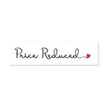Price Reduced - Cursive with Heart - Sign Rider 1