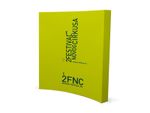 8ft Curve Velcro Pop Up Display 1