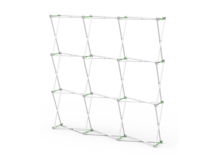 8ft Straight Velcro Pop Up Display 8