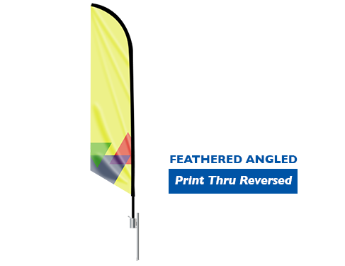 Feather Angled Flag 5