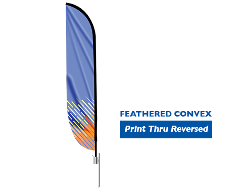 Feather Convex Flag 5