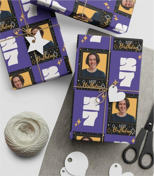 Custom Wrapping Paper 3