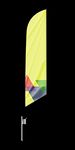 Feather Angled Flag 8