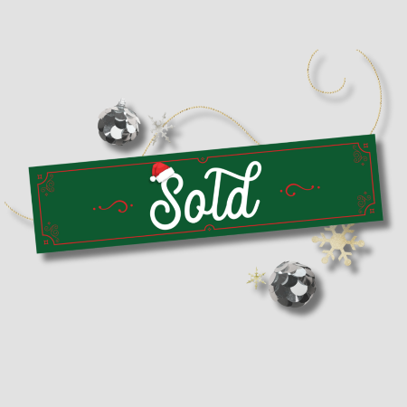 Sold Santa Hat (Green) - Seasonal Sign Rider 2