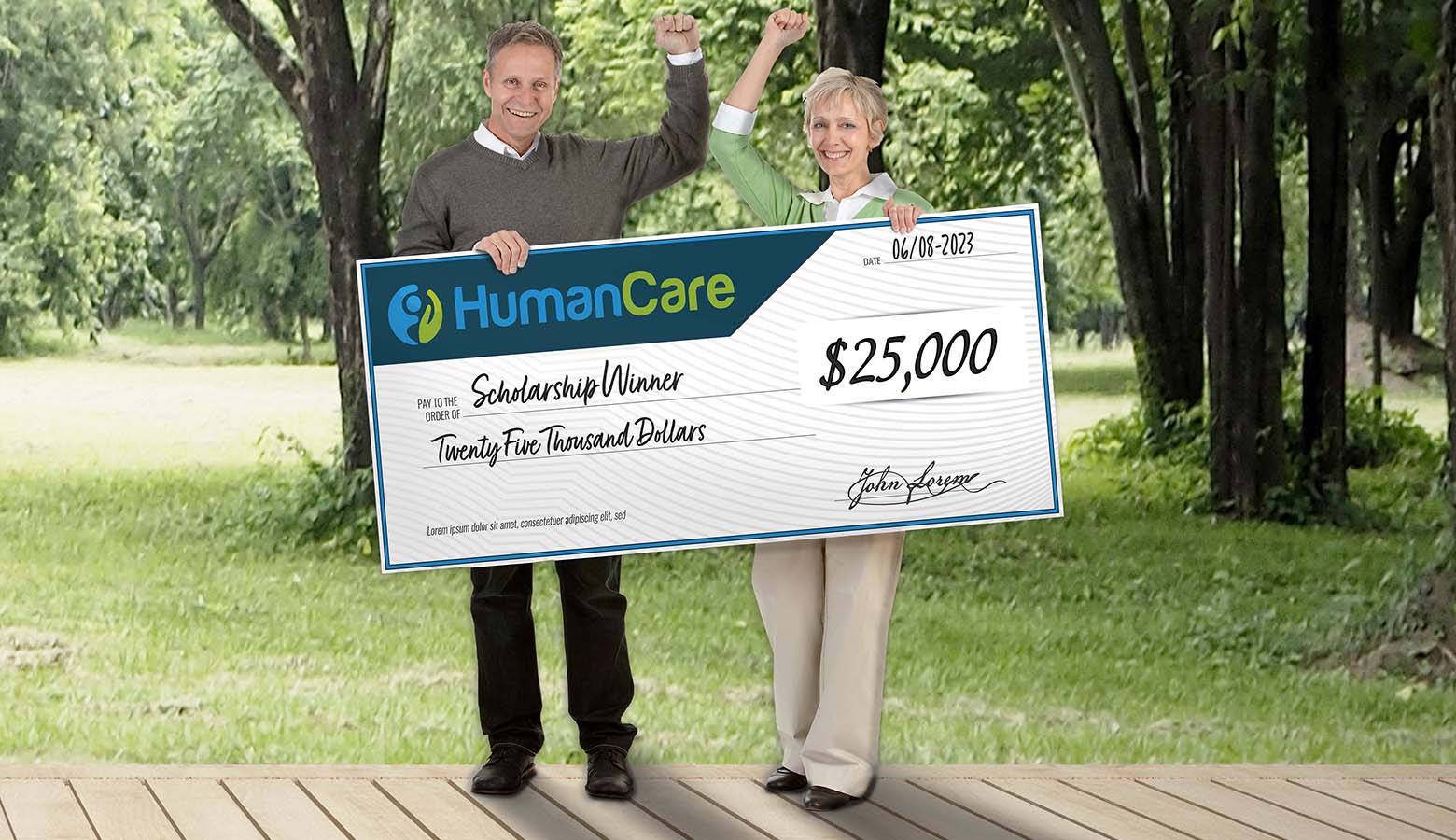 Oversized Checks 2