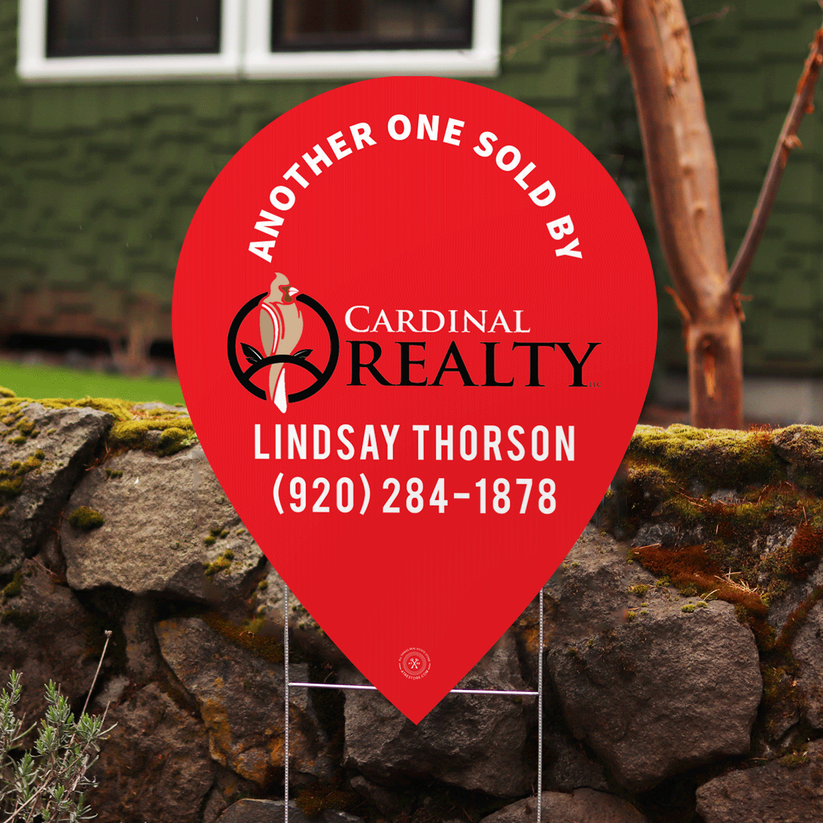 Personalized Map Pin 3
