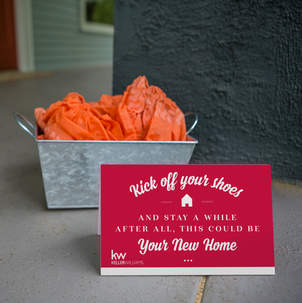 Keller Williams Shoe Sign - Tent 2