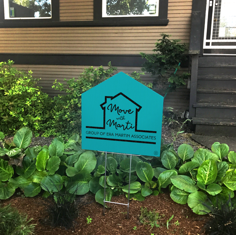 House-Shaped Yard Sign 4