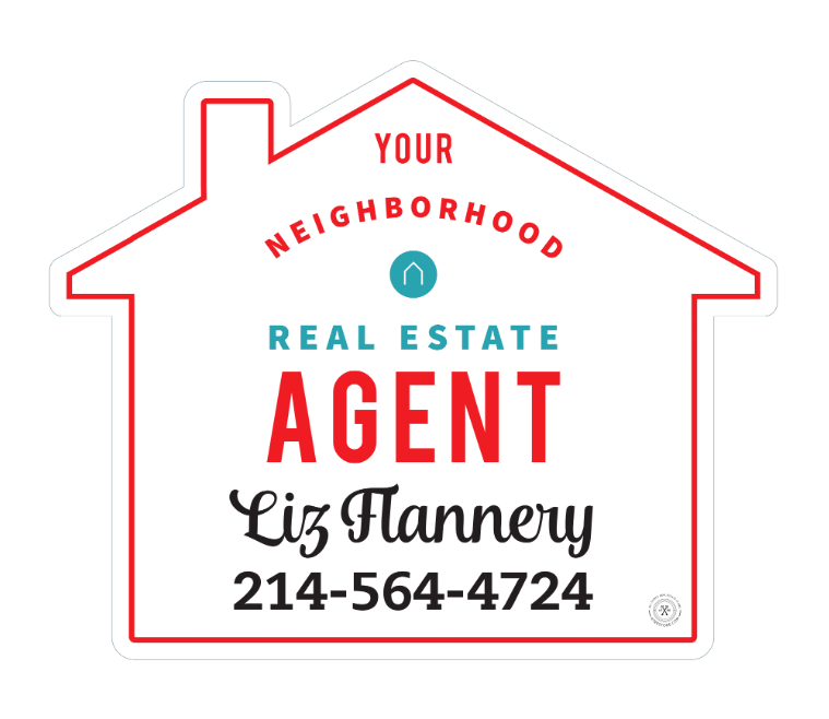 House-Shaped Yard Sign 5