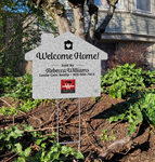 House-Shaped Yard Sign 2