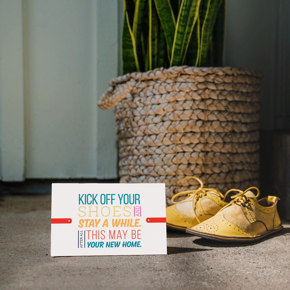 Shoe Sign - Tent 3