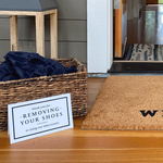 Shoe Sign - Tent 4