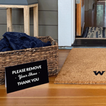 Shoe Sign - Tent 5