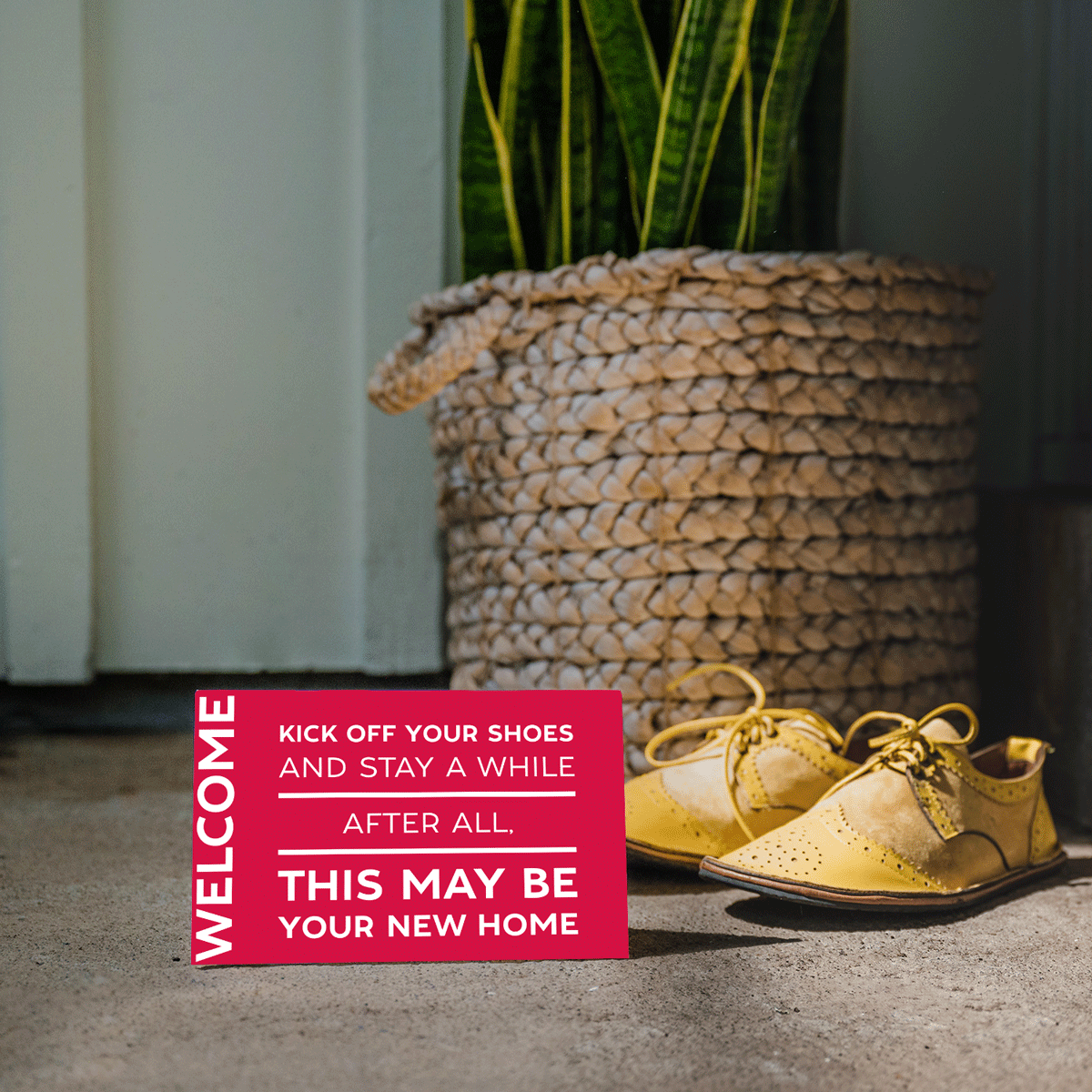 Shoe Sign - Tent 6