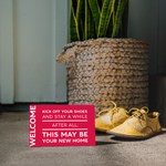 Shoe Sign - Tent 6
