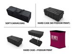 8ft Straight Velcro Pop Up Display 7